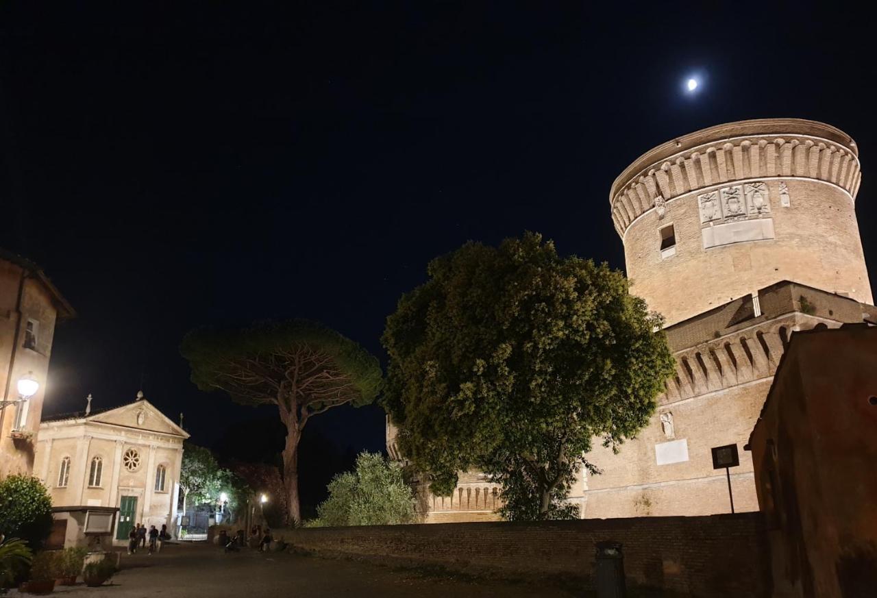 La Casa Nel Castello Villa Ostia Antica Bagian luar foto